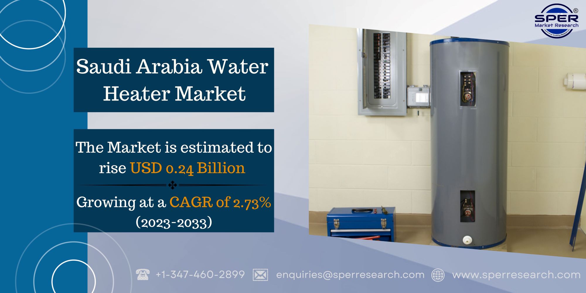 Saudi Arabia Water Heater Market Share, Growth and Trends 2023