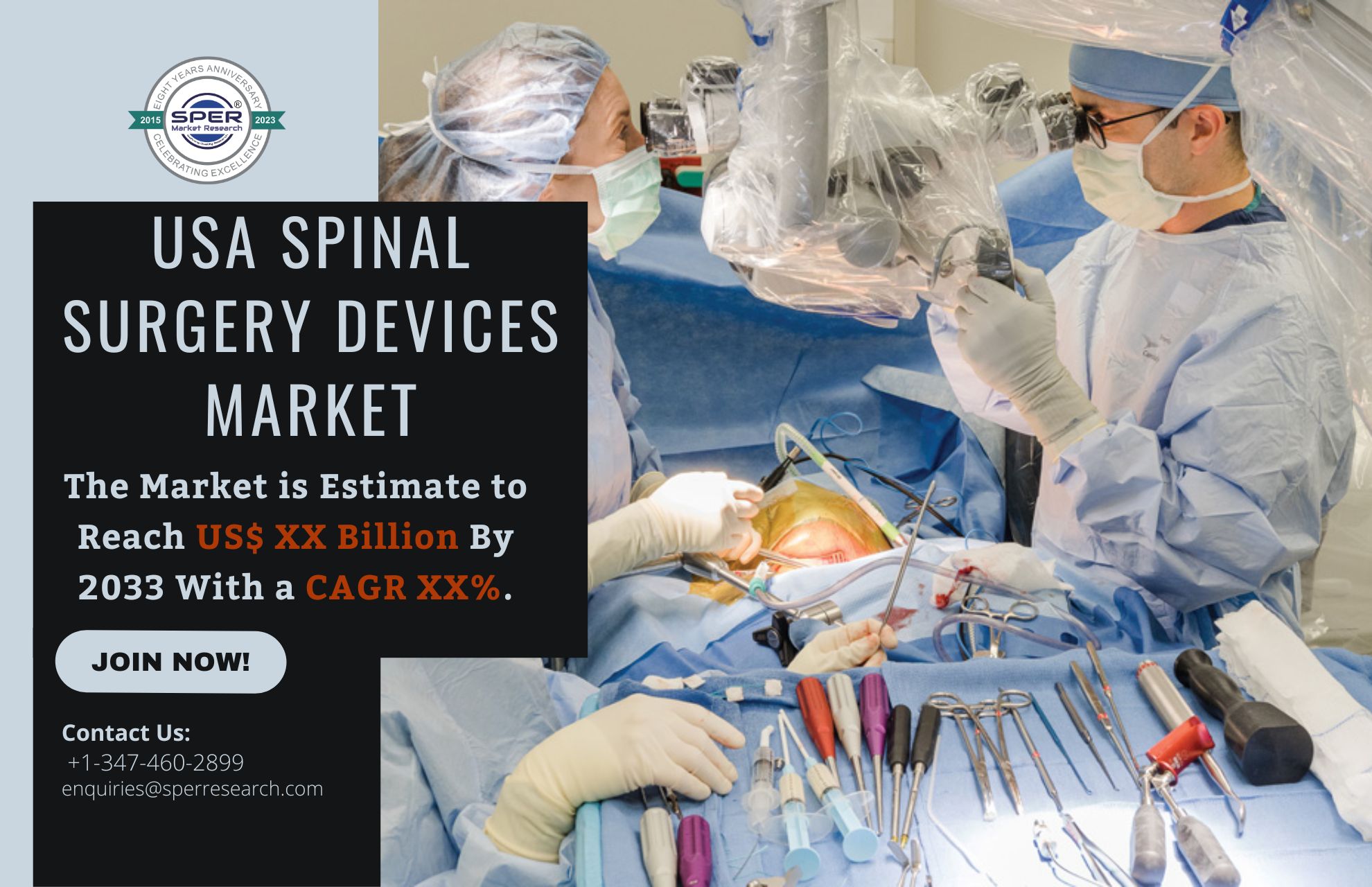 4web Medical Spine Market Share Growth Revenue USA Spinal Surgery Devices Market Share, Growth and Outlook